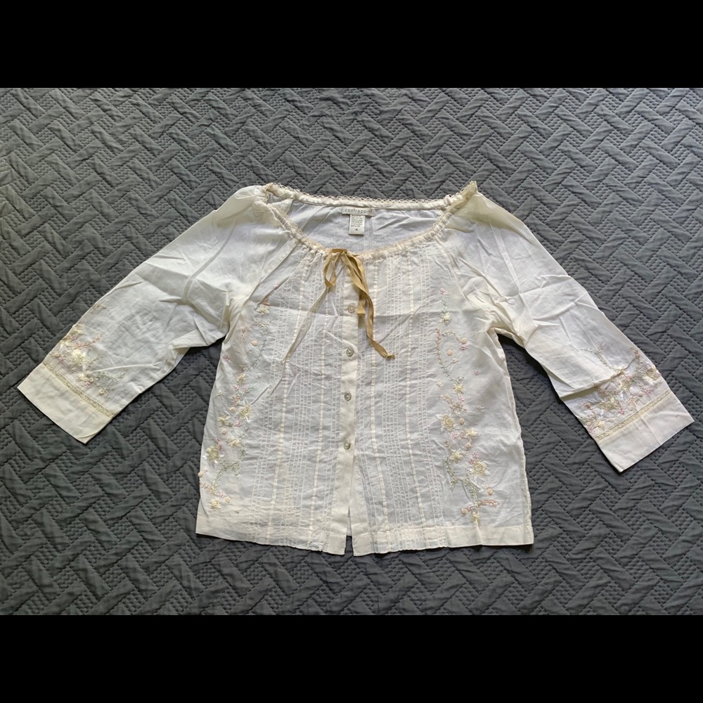 Vintage Peasant Top